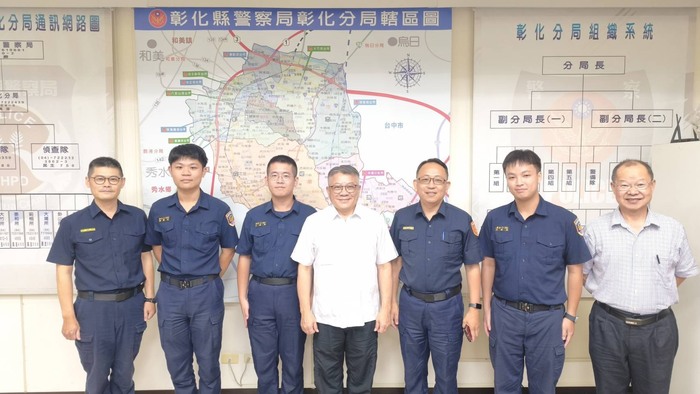 保安警察科王主任旭昇赴彰化縣警察局訪視專44期實習生並進行意見交流圖片
