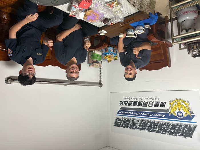 保安警察科王主任旭昇赴南投縣警察局訪視專44期實習生並進行意見交流圖片