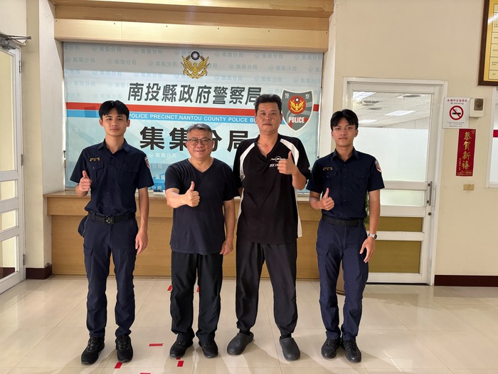 保安警察科王主任旭昇赴南投縣警察局訪視專44期實習生並進行意見交流圖片